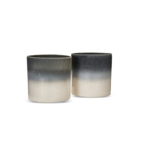 Ombre Textured Ceramic Vase