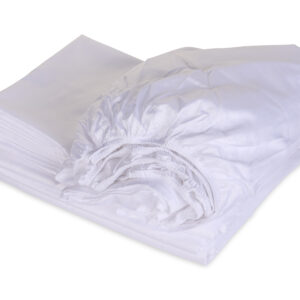 Avorio Pure White Italian Percale King XL Set