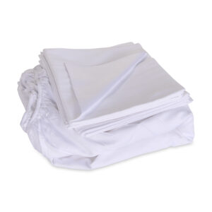 Avorio Pure White Italian Percale King Set